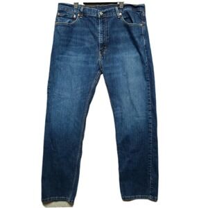 Levi Strauss 505 Mens Jeans 40x32 Medium Blue‎ Wash Regular Fit Denim Workwear